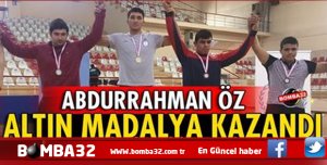 GÜREŞÇİLERİMİZDEN 1 ALTIN VE 2 BRONZ MADALYA HELAL OLSUN 
