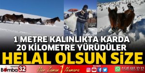 Helal olsun size