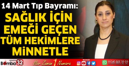 Helma Apaydın'ın 14 Mart mesajı