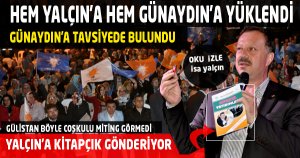 HEM YALÇIN'A HEM GÜNAYDIN'A YÜKLENDİ
