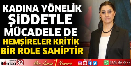 Hemşireler kritik bir role sahip