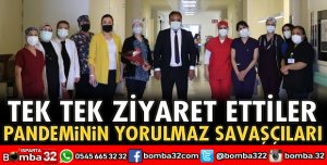 Hemşireler unutulmadı