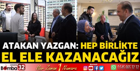 Hep birlikte el ele kazanacağız