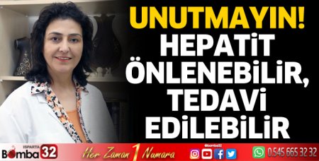 Hepatit önlenebilir, tedavi edilebilir 