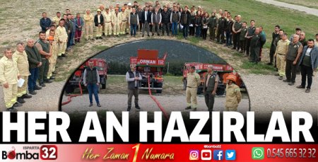 Her an göreve hazırlar