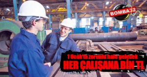 Her çalışana bin TL