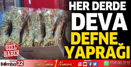 Her derde deva defneyaprağı