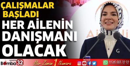 Her hanenin bir aile danışmanı olsun istiyoruz