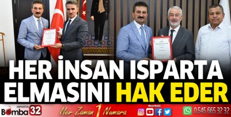Her insan Isparta Elması’nı hak eder 