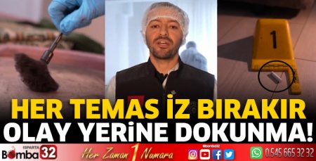 Her temas iz bırakır