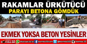 HER YENİ DOĞAN BEBEĞE 130 TON BETON DÜŞÜYOR