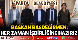 Her zaman işbirliğine hazırız