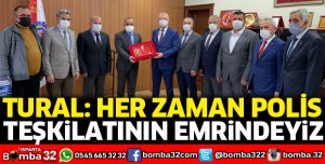Her zaman polis teşkilatının emrindeyiz