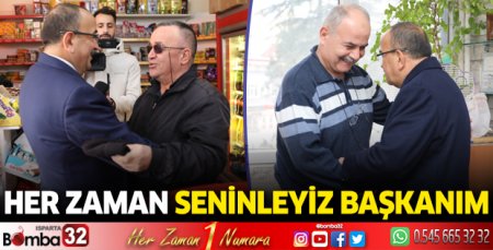 Her zaman seninleyiz başkanım