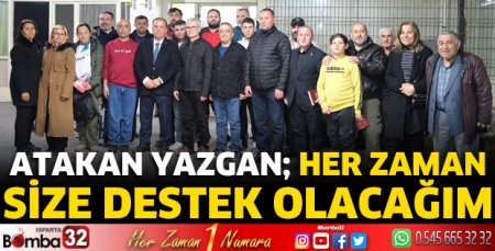 Her zaman size destek olacağım