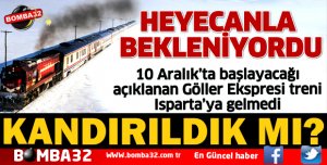 HEYECANLA BEKLENİYORDU GELMEDİ