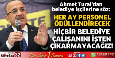 Hiçbir belediye çalışanını işten çıkarmayacağız!