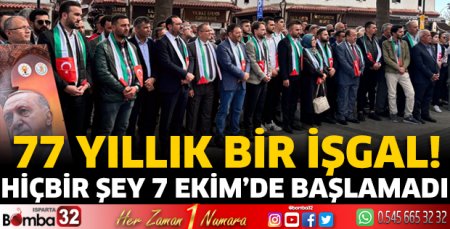 Hiçbir şey 7 Ekim’de başlamadı! 