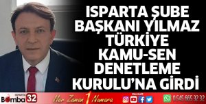 Hilmi Yılmaz Türkiye Kamu-Sen Denetleme Kurulu’na girdi  