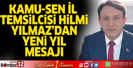 Hilmi Yılmaz'dan yeni yıl mesajı