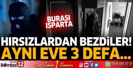 Hırsızlardan bezdiler