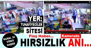 Hırsızlık anı...