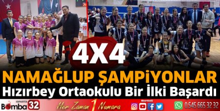 Hızırbey Ortaokulu bir ilki başardı