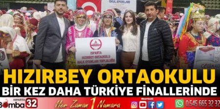 Hızırbey Ortaokulu bir kez daha Türkiye finallerinde