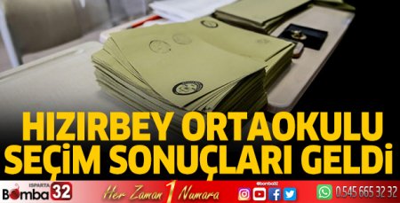 Hızırbey Ortaokulu Seçim Sandıkları Sonuçları