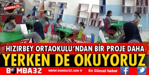 HIZIRBEY ORTAOKULU’NDAN FARKLI BİR PROJE DAHA