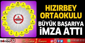 Hızırbey Ortaokulu'ndan Büyük Başarı