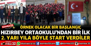 HIZIRBEY ORTAOKULU'NDAN ÇOK GÜZEL BİR BAŞLANGIÇ