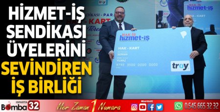 Hizmet-İş Sendikası üyelerini sevindiren iş birliği