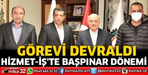 Hizmet İş Sendikasında Başpınar dönemi