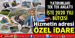 HİZMETİN ADRESİ ÖZEL İDARE
