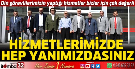 Hizmetlerimizde hep yanımızdasınız