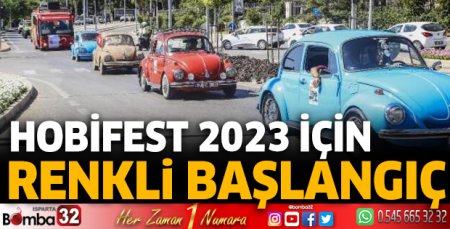 HobiFest 2023 için renkli başlangıç