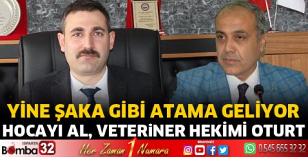 Hocayı al, veteriner hekimi oturt