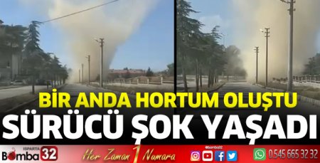 Hortum cep telefonuyla görüntülendi