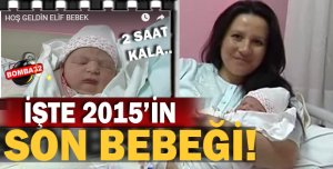 Hoş geldin Elif bebek