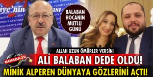 HOŞGELDİN ALPEREN BEBEK!