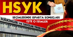 HSYK Seçimlerinde Isparta Sonuçları