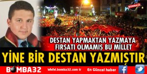 HUDER'DEN 15 TEMMUZ AÇIKLAMASI