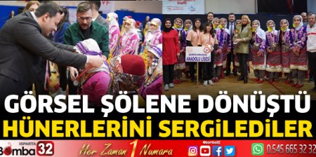 Hünerlerini sergilediler