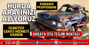 HURDA ARAÇLARINIZI ALIYORUZ