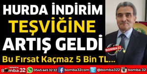 HURDA İNDİRİM TEŞVİKİNDE ARTIŞ