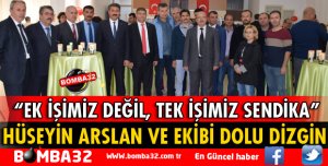 HÜSEYİN ARSLAN VE EKİBİ DOLU DİZGİN