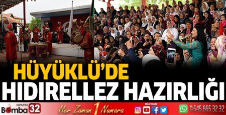 Hüyüklü’de Hıdırellez hazırlığı
