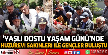 Huzurevi sakinleri ile gençler buluştu