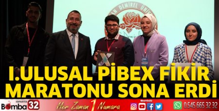 I.Ulusal Pibex Fikir Maratonu sona erdi